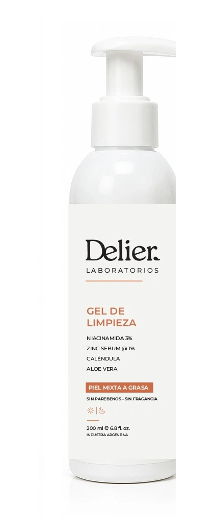 Gel de Limpieza Delier, envase oficial de 200 ml